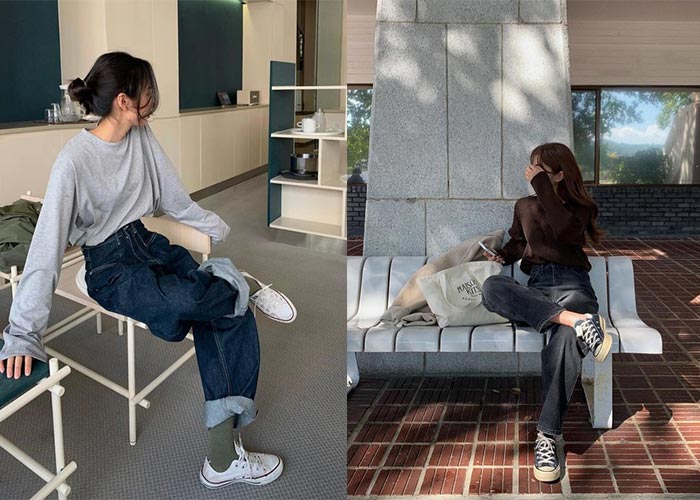  Giày Converse cổ thấp phối đồ sao cho thật ấn tượng?