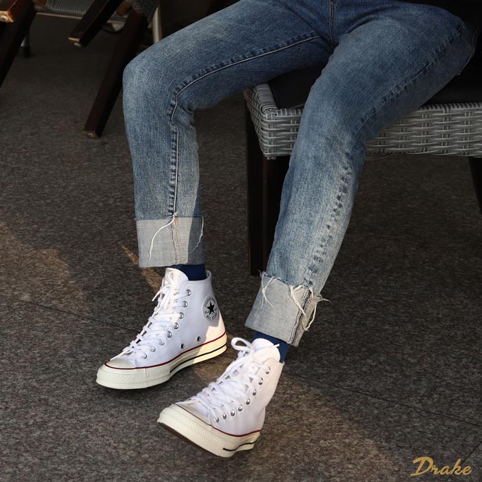 Gợi ý những giày Converse nữ trắng cổ cao khiến nàng phải "say đắm"