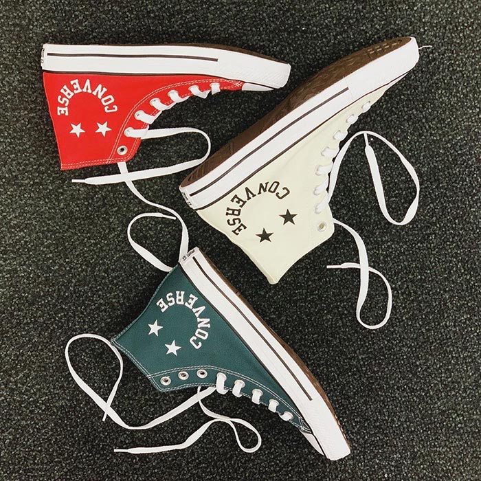 Gợi ý những giày Converse nữ trắng cổ cao khiến nàng phải "say đắm"
