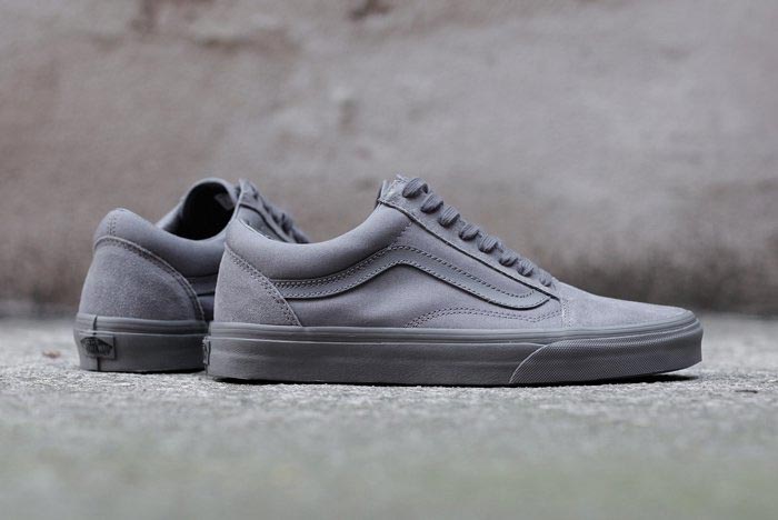 Sức hút mãnh liệt từ những đôi giày Vans Old Skool màu xám