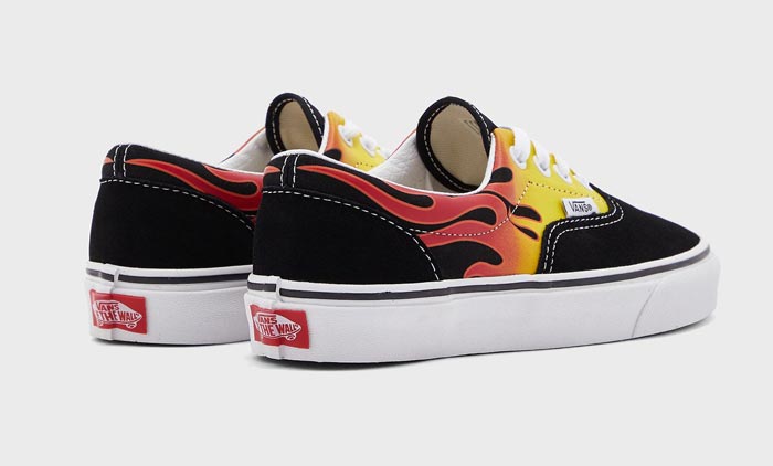 Giày Vans họa tiết Flame - Thiết kế pha trộn nét đẹp hiện đại và cổ điển