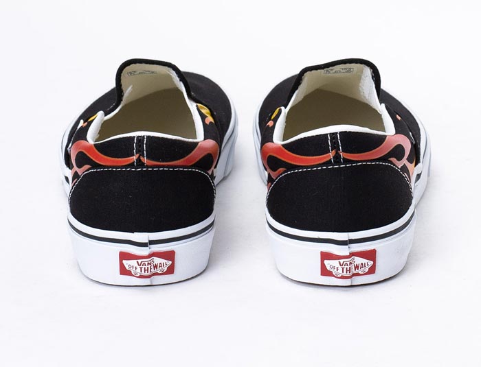 Giày Vans họa tiết Flame - Thiết kế pha trộn nét đẹp hiện đại và cổ điển