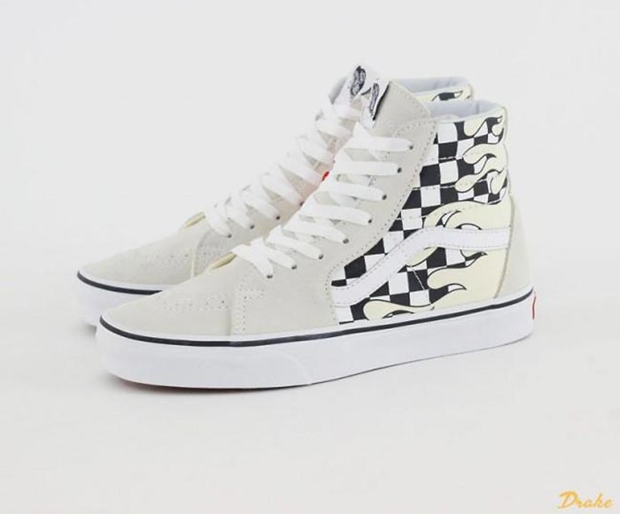Giày Vans họa tiết Flame - Thiết kế pha trộn nét đẹp hiện đại và cổ điển