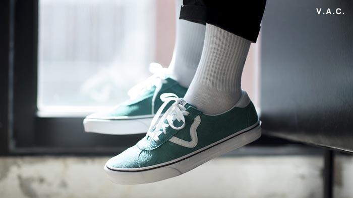 Dẫn đầu xu hướng với những đôi giày Vans nam màu xanh lá thời thượng