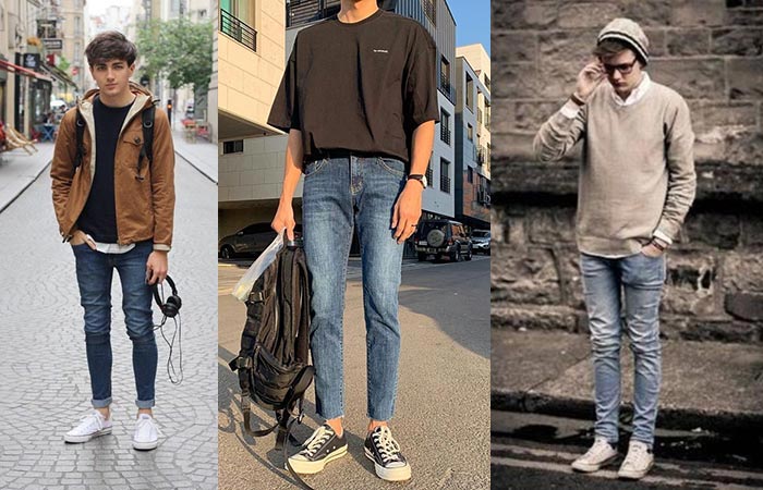 Giải đáp giày Converse cổ cao hay thấp đẹp?