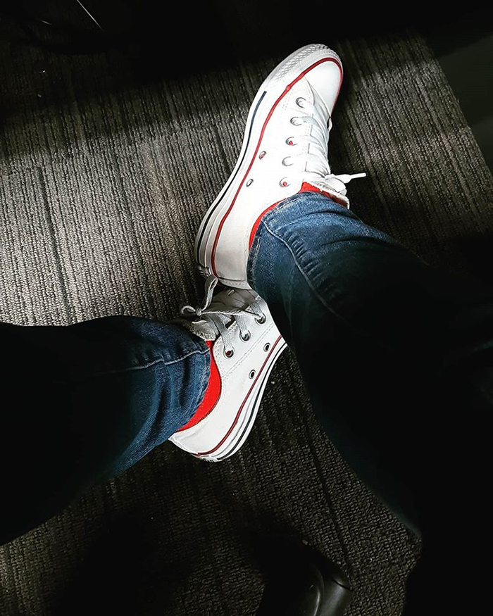 Xinh tươi hơn trong nhưng đôi giày Converse Classic Trắng