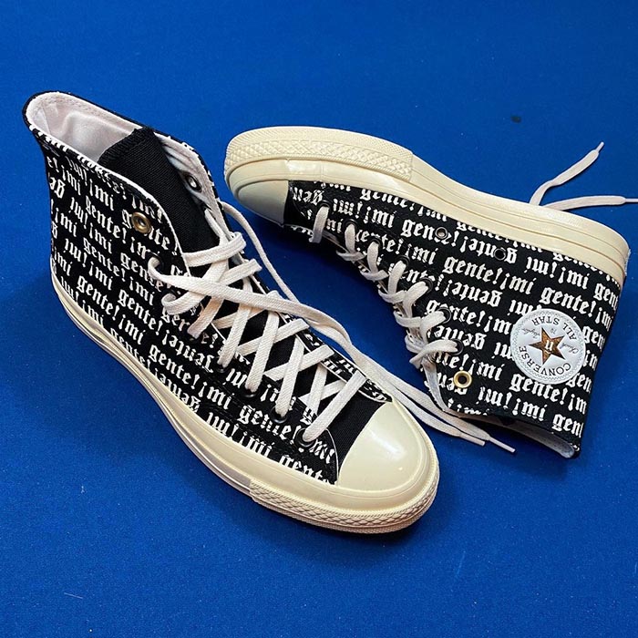 Những mẫu giày Converse nữ hoa văn đẹp không lối thoát
