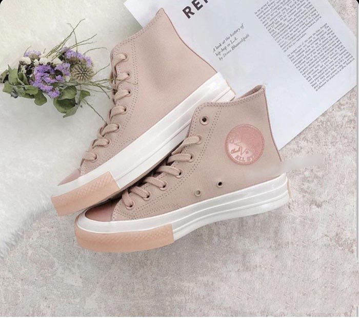 Xuýt xoa trước những đôi giày Converse nữ màu hồng siêu yêu