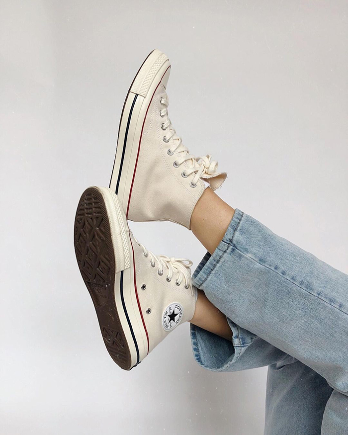 Giày Converse vải – Xứng danh là item bền bỉ luôn đồng hành cùng bạn