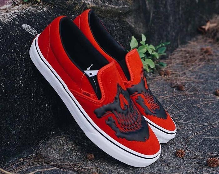 4 mẫu giày Vans đỏ dành cho “người chơi hệ nổi bật”