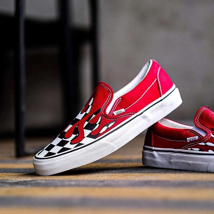 Lạ mà quen với những đôi giày Vans bằng vải