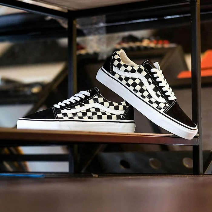 F5 diện mạo với những mẫu giày Vans Old Skool Checkerboard