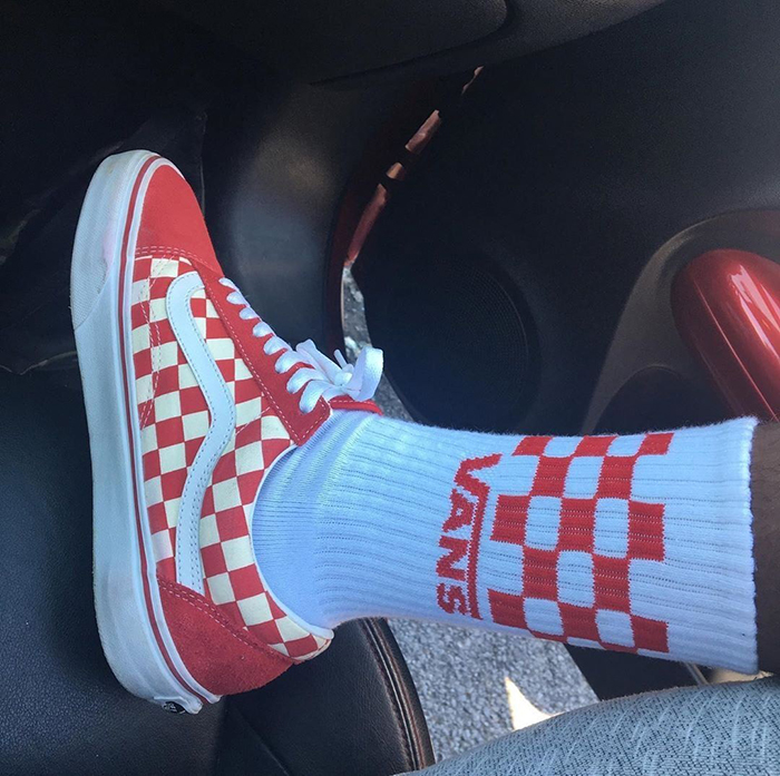 F5 diện mạo với những mẫu giày Vans Old Skool Checkerboard