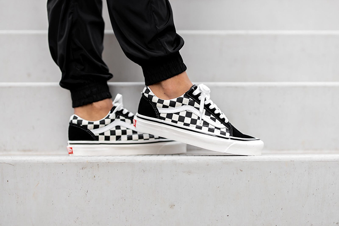 F5 diện mạo với những mẫu giày Vans Old Skool Checkerboard