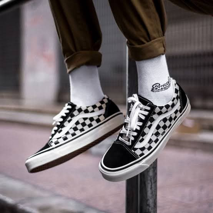 F5 diện mạo với những mẫu giày Vans Old Skool Checkerboard