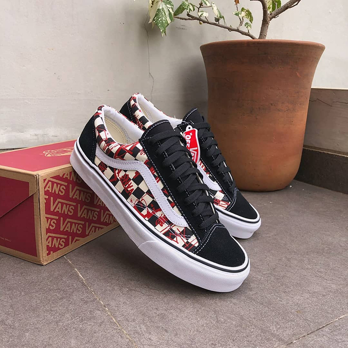 F5 diện mạo với những mẫu giày Vans Old Skool Checkerboard