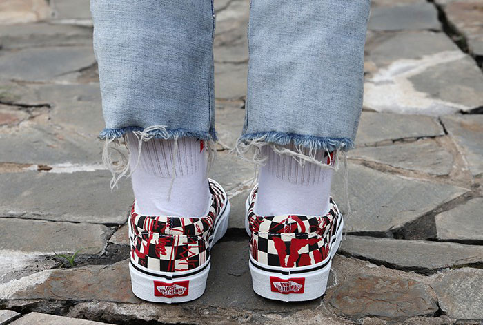 Chào hè với các mẫu giày lười Vans caro tươi tắn và đầy năng động