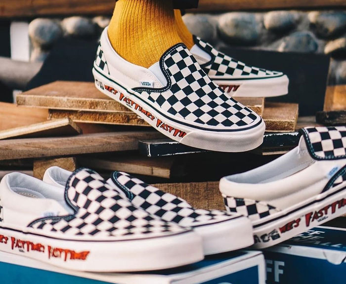 Chào hè với các mẫu giày lười Vans caro tươi tắn và đầy năng động