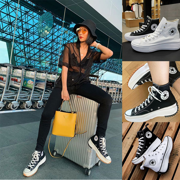 Giày Converse kết hợp với trang phục gì cho nàng thêm hiện đại?