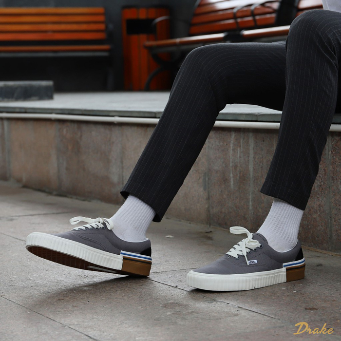 Giày Vans nam màu xám - Sắc màu trầm ấm dành riêng cho các chàng trai