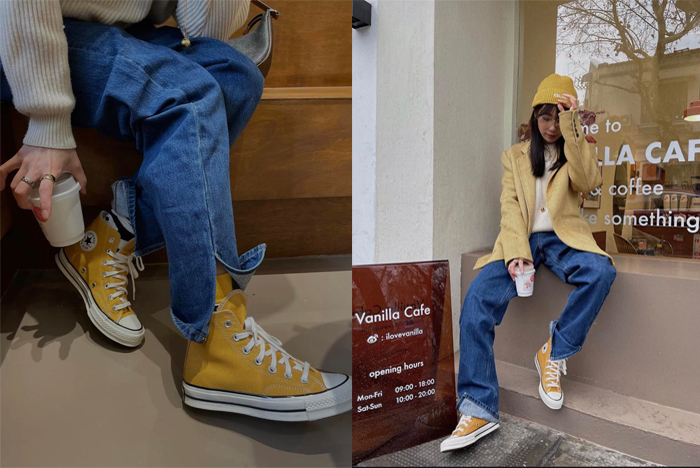 Mê mẩn trước vẻ ngoài “tỏa nắng” của giày Converse 1970S Sunflower