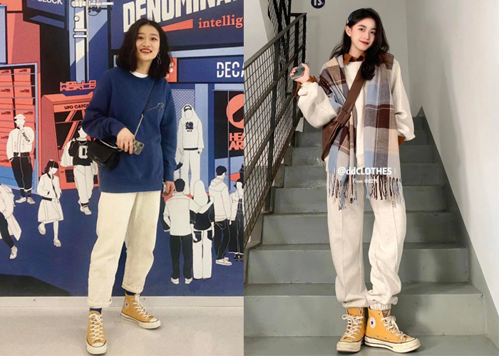 Mê mẩn trước vẻ ngoài “tỏa nắng” của giày Converse 1970S Sunflower