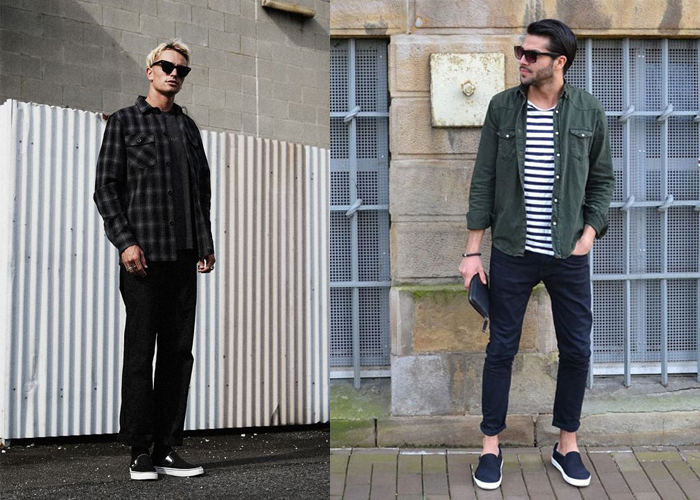 Hoàn thiện outfit cực chuẩn với giày Slip-on nam Vans đen