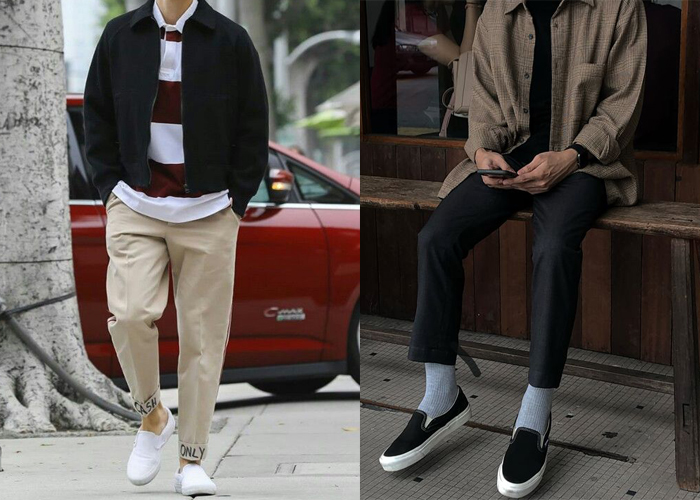 Gây thiện cảm với vẻ ngoài ấn tượng cùng giày Slip-on nam Vans