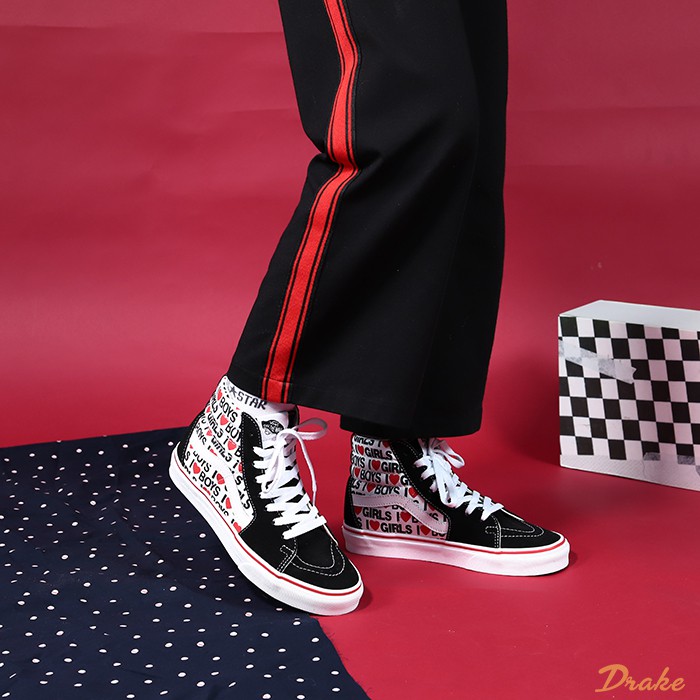 Bứt phá mọi giới hạn thời trang cùng giày Vans SK8-Hi