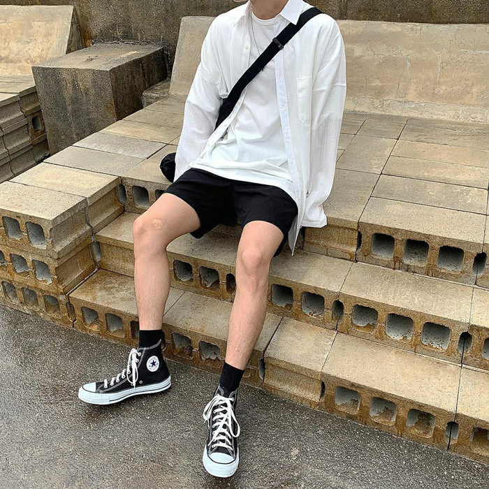 Kết hợp quần áo với giày Converse cao cổ nam sao cho chất?