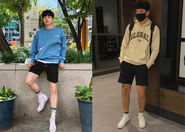 Kết hợp quần áo với giày Converse cao cổ nam sao cho chất?