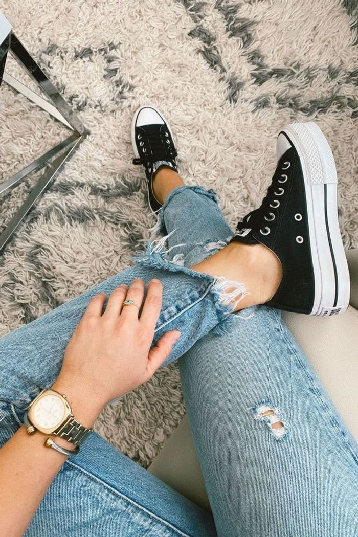 Ba phiên bản kiểu giày converse nữ, ba sức hút khó tưởng