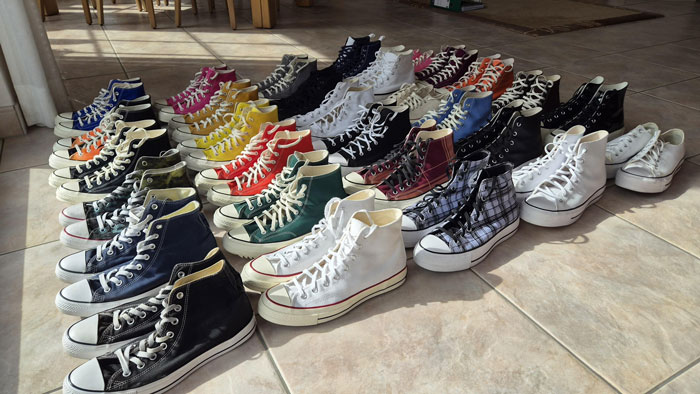 Ba phiên bản kiểu giày converse nữ, ba sức hút khó tưởng