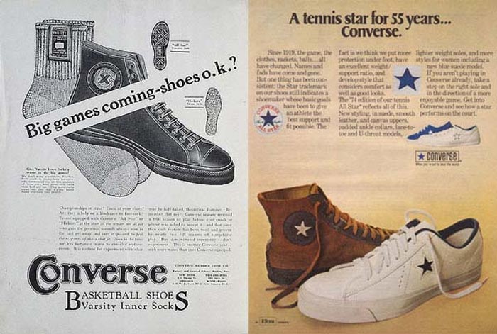 Khám phá những cột mốc vàng trong lịch sử giày Converse