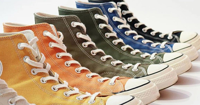 Đắm chìm trong những sắc màu giày Converse quên lối thoát