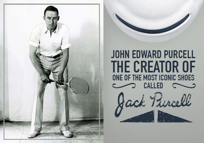 Ngộ nghĩnh, độc đáo với giày “miệng cười” Jack Purcell Converse