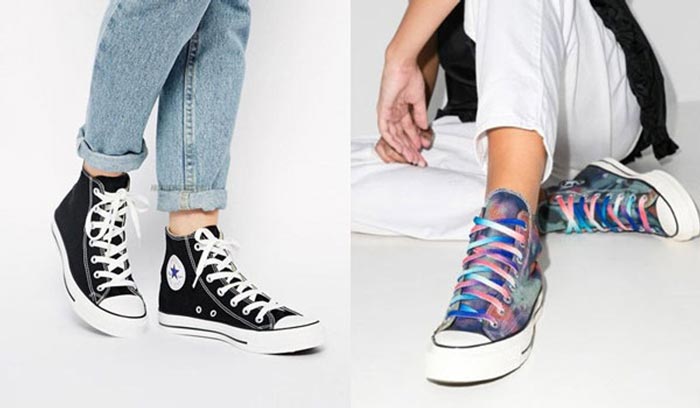 Những kiểu buộc dây giày Converse đẹp nhưng không cầu kỳ