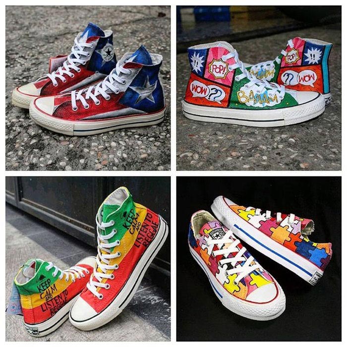 Tự tay nhuộm giày Converse theo phong cách của riêng bạn