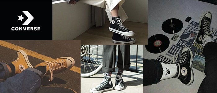 Những outfit với Converse cổ cao “cực cool” thổi tan ánh nắng mùa hè