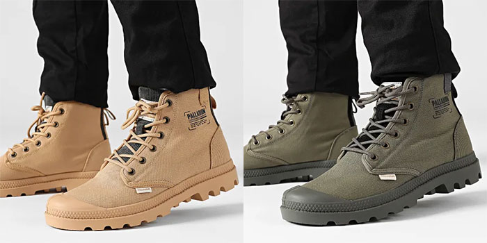 Palladium Pampa Michigan và tinh thần workwear được tái hiện rõ nét