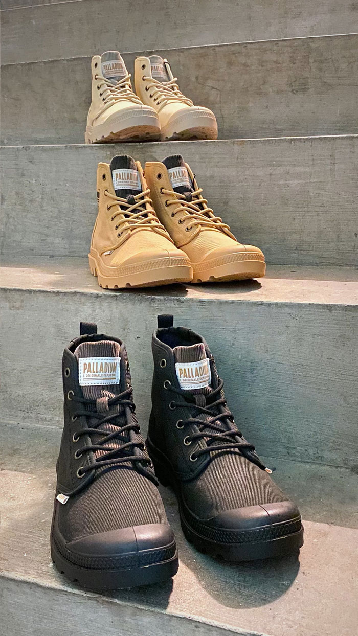 Palladium Pampa Michigan và tinh thần workwear được tái hiện rõ nét