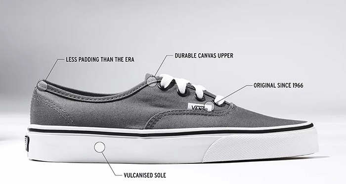 Vans Era và Vans Authentic – Sự khác nhau giữa hai dòng giày này là gì?