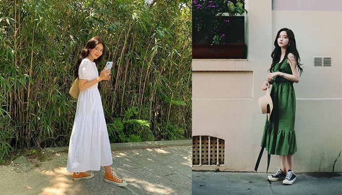 Bỏ túi ngay những kiểu phối đồ với giày Converse nữ sành điệu