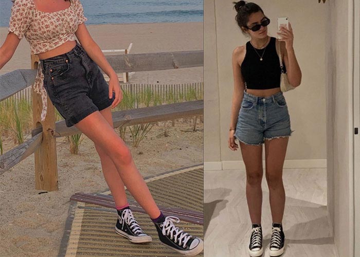 Bỏ túi ngay những kiểu phối đồ với giày Converse nữ sành điệu