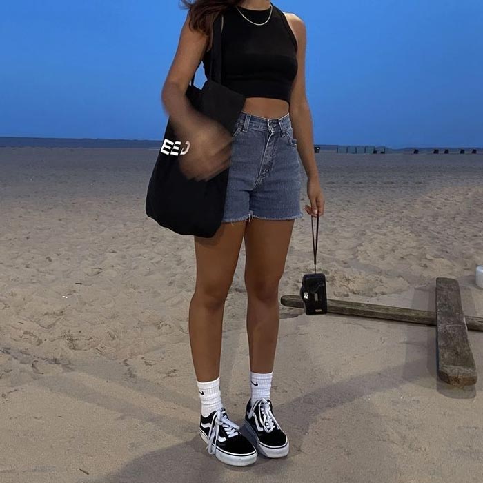 Quần short với giày Vans phối sao cho chuẩn chất sneaker? 
