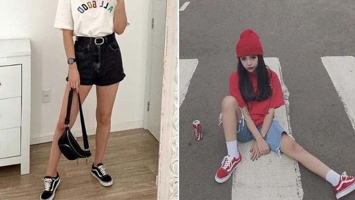 Quần short với giày Vans phối sao cho chuẩn chất sneaker? 