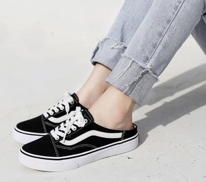 Giày sục Vans - Xu hướng mới mẻ của thời trang giày