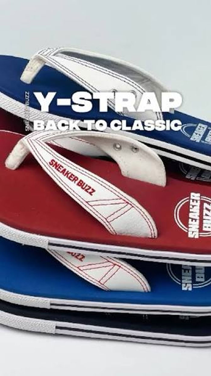 Sneaker Buzz Y-Strap Back To Classic viết tiếp sức hút của phong cách tối giản