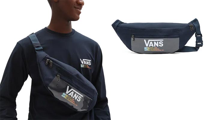 Sành điệu và năng động hơn với túi bao tử Vans