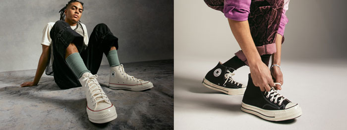 Phá cách cùng tất converse cổ cao cho mọi outfit thường ngày